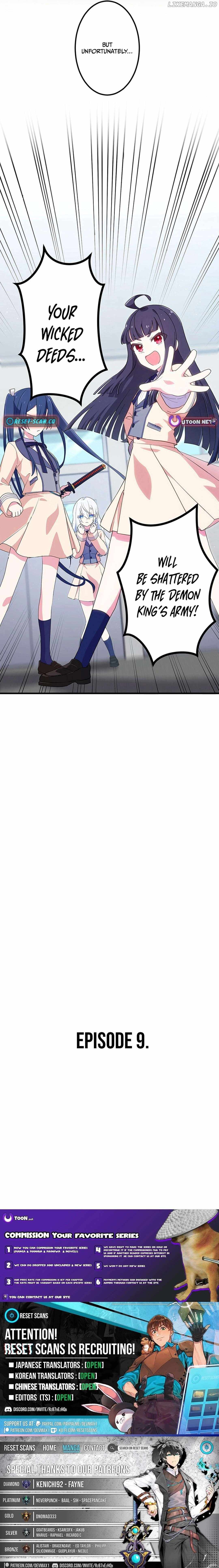 The Demon King Reincarnated as a Highschool Girl Chapter 9 15